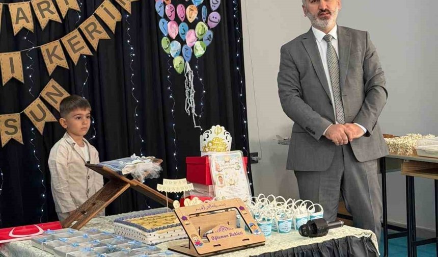 Germencik'te miniklerden Kur'an'a geçiş sevinci