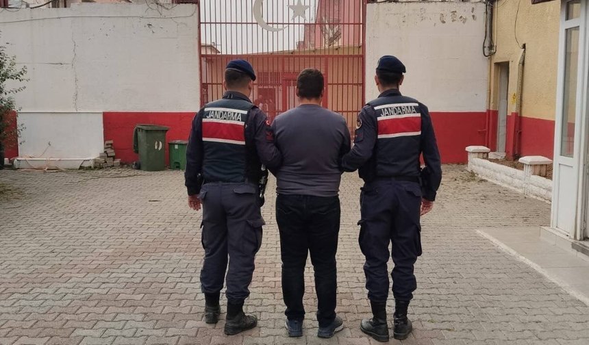 Germencik'te 10 yıl hapis cezası ile aranan hükümlü yakalandı