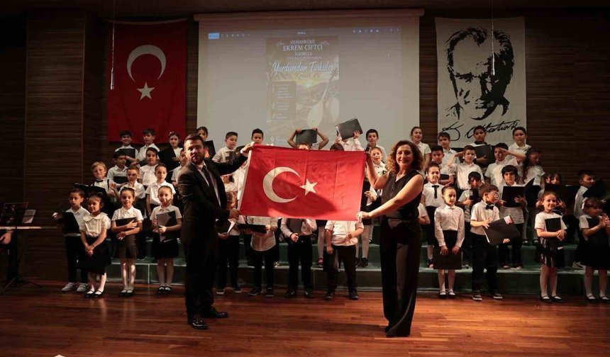 İncirliova'da minik seslerden türkü şöleni