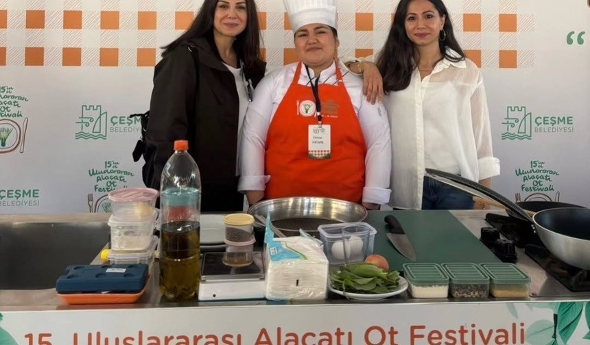 Köşk'lü öğrenciler Uluslararası Alaçatı Ot Festivali'nde büyük bir başarıya imza attılar