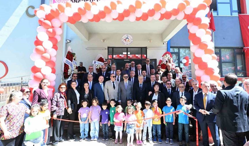 Kuşadası'nda TOBB Anaokulu açıldı