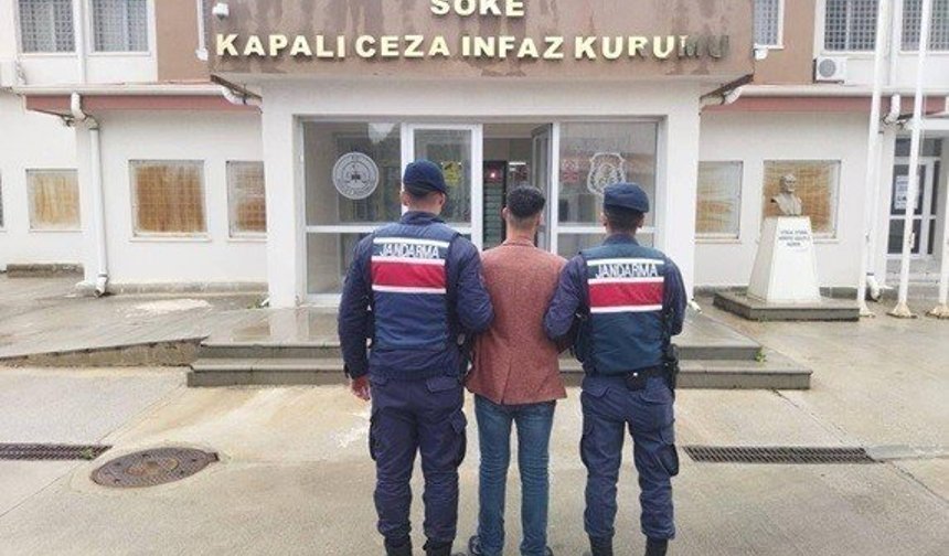 Söke'de 7 yıl hapis cezası ile aranan hükümlü yakalandı