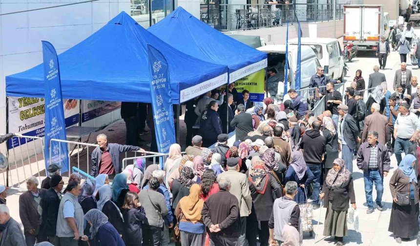 Sultanhisar ve Buharkent'te binlerce fide vatandaşlarla buluştu