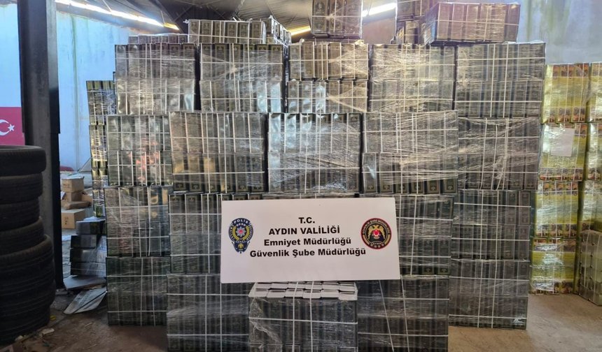 Aydın'da 1 milyon liralık sahte ürün ele geçirildi