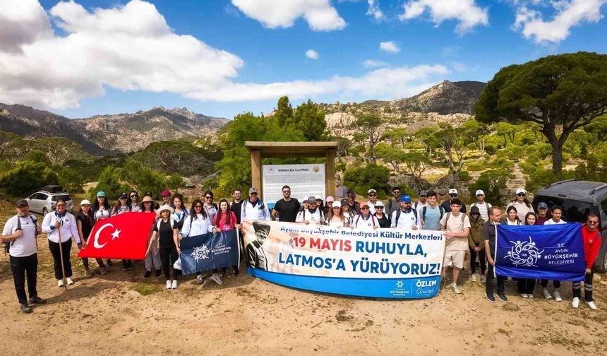 Aydın Büyükşehir'den gençler için trekking etkinliği