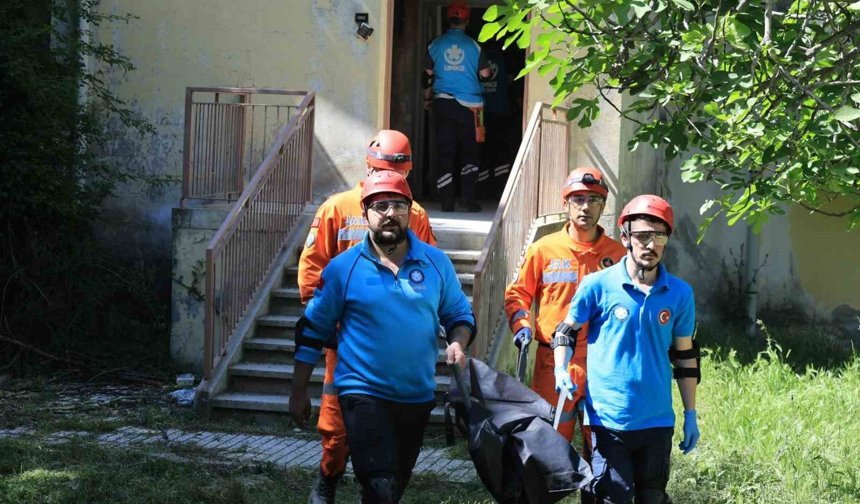 Aydın'da UMKE tatbikatı gerçekleştirildi