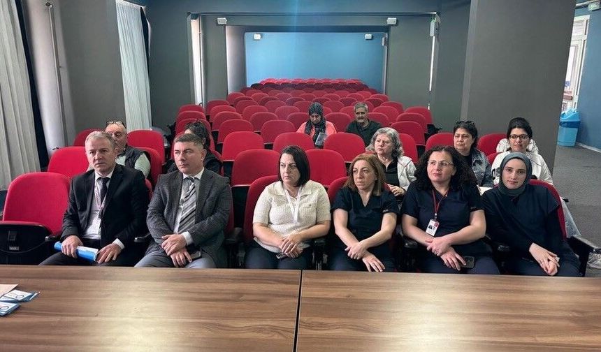 Diyabet hastalarına sağlıklı yaşam eğitimi verildi
