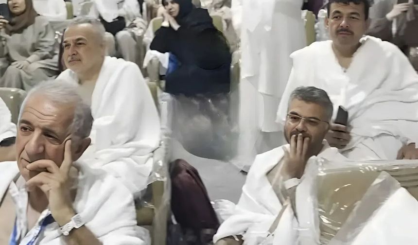 Cumhurbaşkanı Erdoğan Arafat’taki Türk hacılarla görüştü, Aydın milletvekilleri de eşlik etti