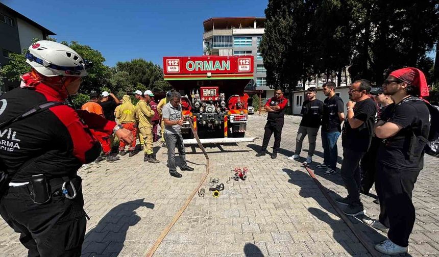ASAK gönüllülerine orman yangınlarıyla mücadele eğitimi