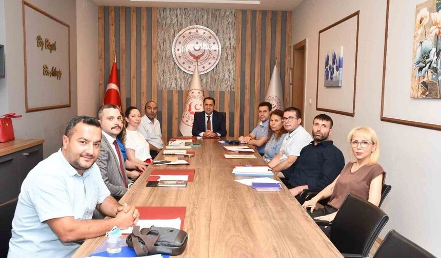 Aydın'da engelli ve yaşlı bakım hizmetleri değerlendirildi