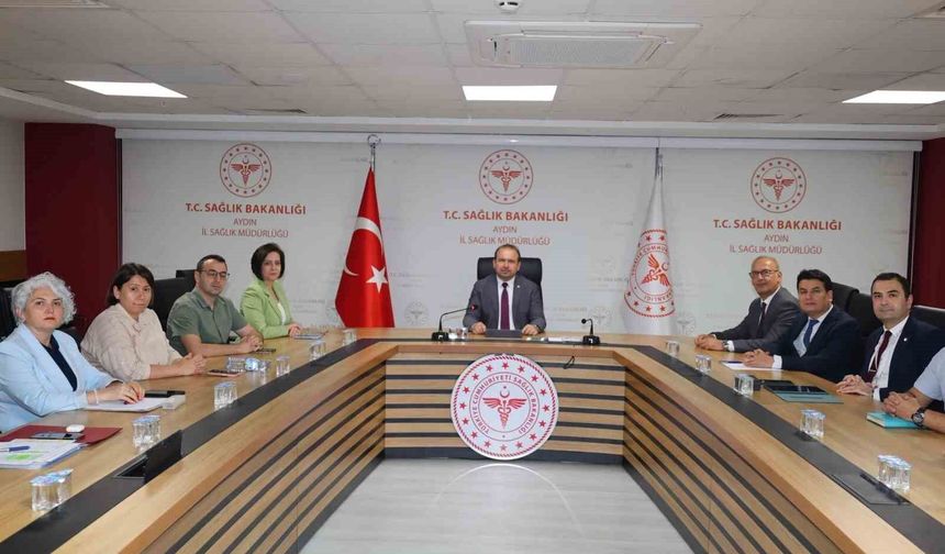Aydın'da halk sağlığı hizmetleri görüşüldü