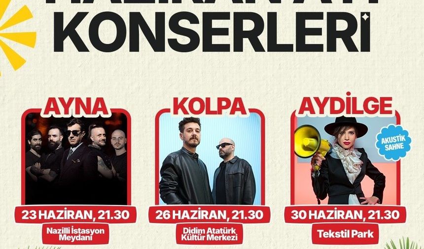 Başkan Çerçioğlu: 'Yaza Merhaba Konserlerimize tüm vatandaşlarımızı davet ediyorum'