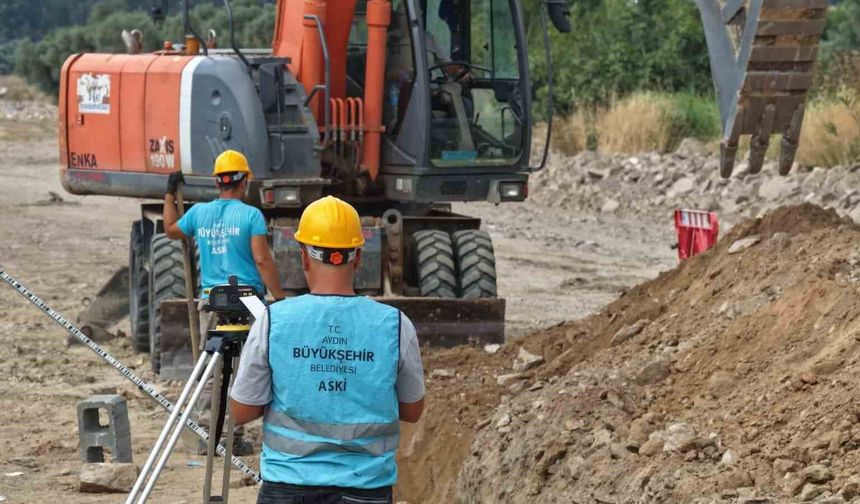 Efeler'de 11,5 milyon liralık altyapı yatırımı başladı