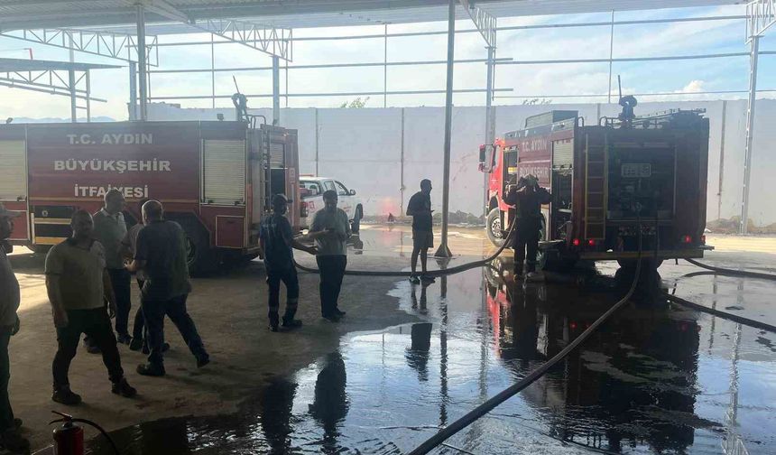 Fabrikada çıkan yangın söndürüldü