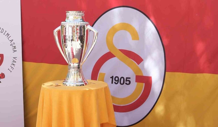 Galatasaray'ın 26. şampiyonluk kupası Aydın'da taraftarla buluşacak