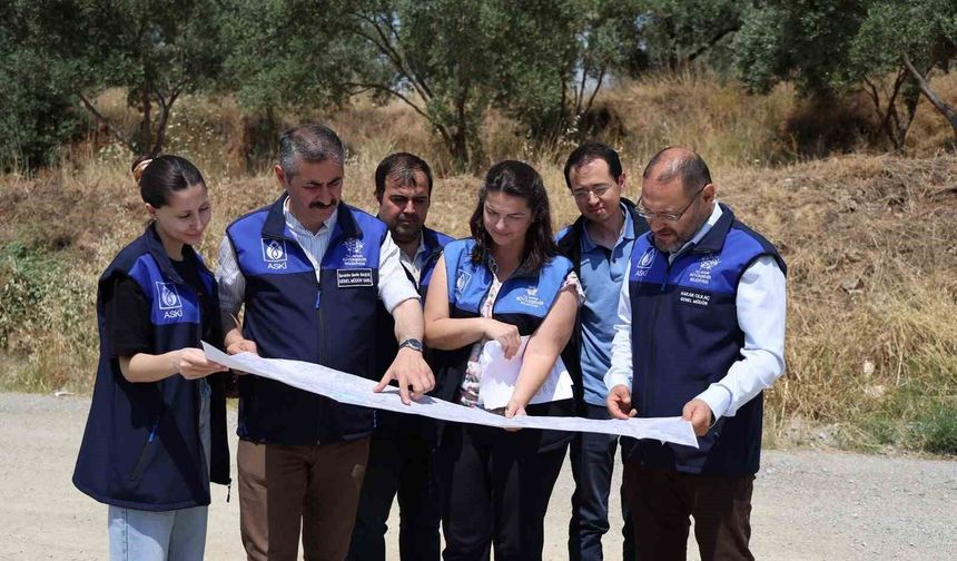 Germencik'e 56,5 kilometrelik yeni içme suyu hattı geliyor