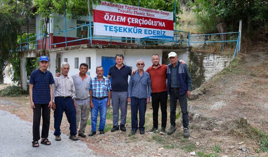 Koçarlılı muhtarlar: 'Başkan Çerçioğlu hizmeti ayağımıza getirdi'