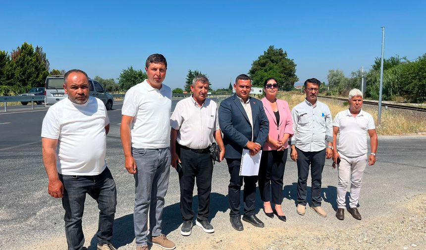 Aydın'da 7 köyün yolu kapandı muhtarlar tepki gösterdi