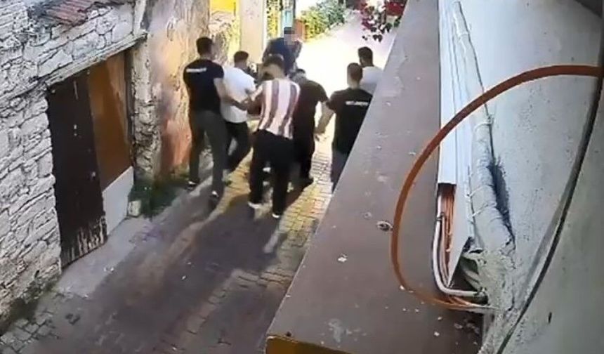 Kuşadası'nda 1 kişinin öldüğü olayla ilgili görüntüler ortaya çıktı