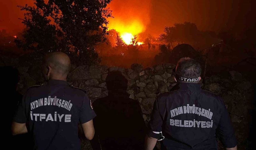 Aydın Büyükşehir itfaiyesi Mutaflar için seferber oldu