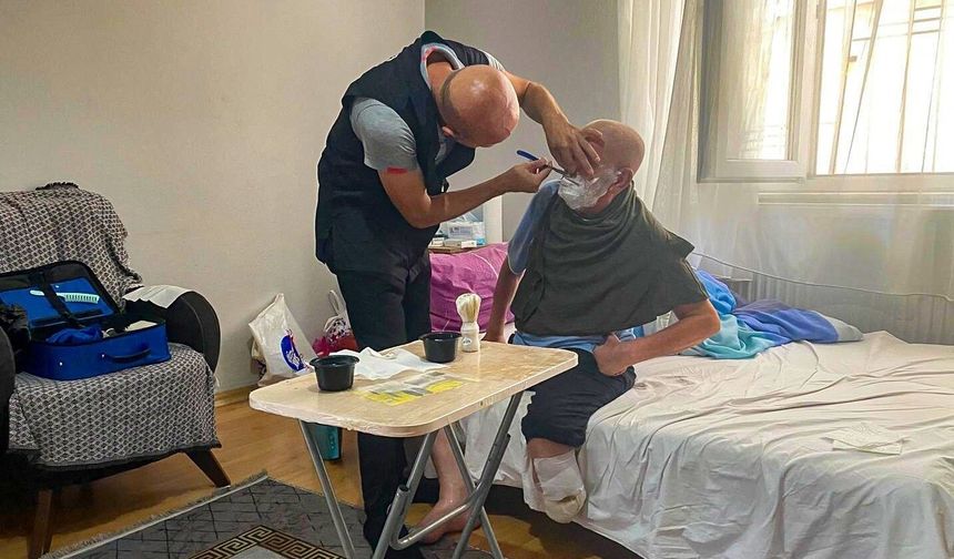 Evde bakım hizmetleri ihtiyaç sahiplerine umut oluyor
