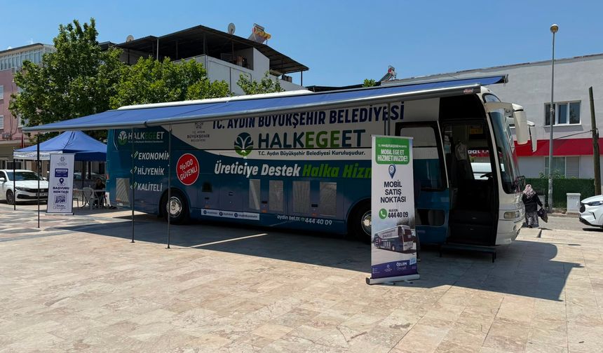 Aydın Büyükşehir Belediyesi Mobil Halk Ege Et Yenipazar’da Vatandaşlarla Buluştu