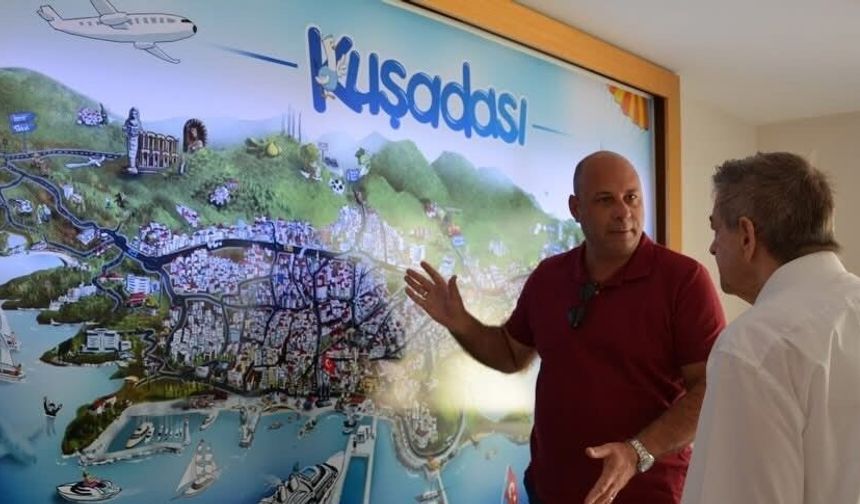 Kuşadası Ticaret Odası'nda kardeş şehir buluşması