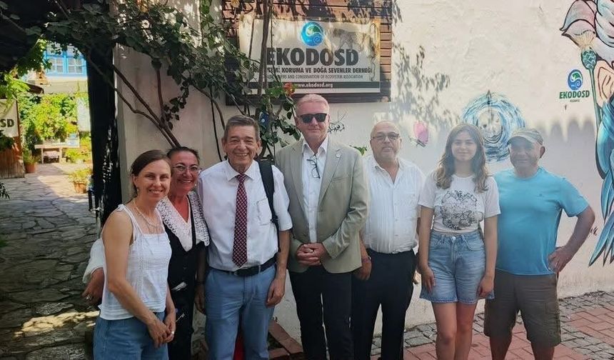 Kuşadası'nın kardeş şehri Marl heyeti EKODOSD'a tam not