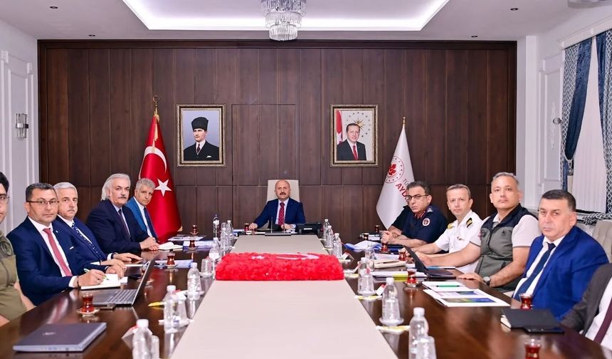 Milli Park için yangın ve çevre güvenliği masaya yatırıldı