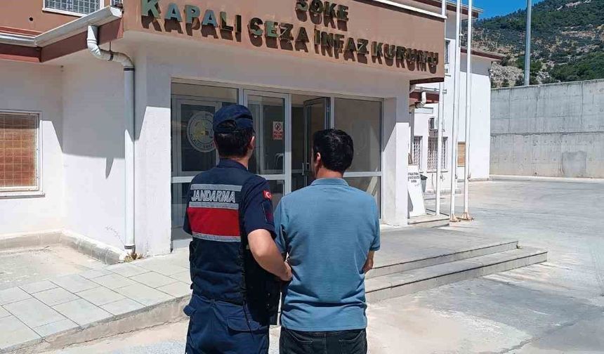 Uyuşturucu suçundan aranan şahıs Söke'de yakalandı