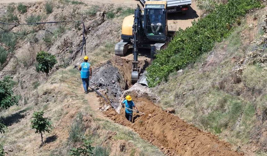 Aydın Büyükşehir Belediyesi'nden Sultanhisar'da altyapı yatırımı