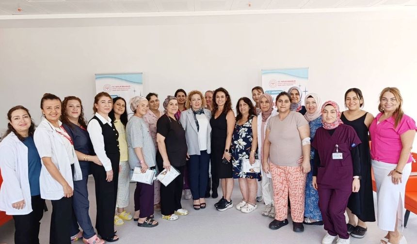 Aydın Şehir Hastanesi'nde anne ve bebek sağlığı için anlamlı buluşma