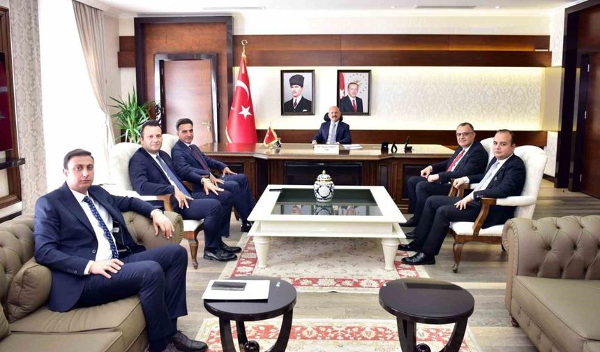 Aydın Valisi Varol, adli teşkilat yöneticilerini kabul etti