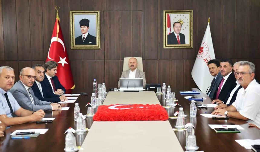 Aydın'da toprak koruma kurulu toplandı