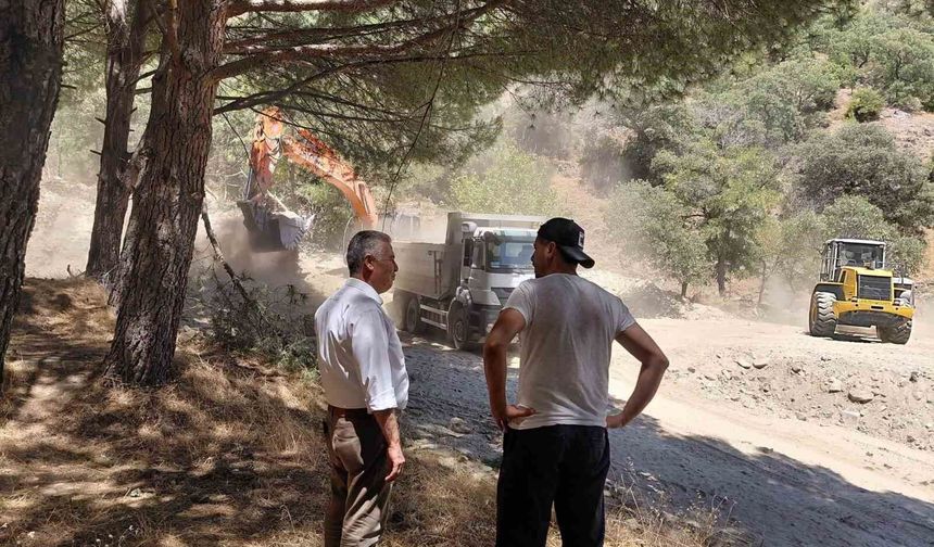 Buharkent'te atıcılık yarışması için hazırlıklar sürüyor