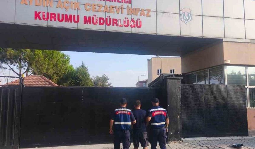 Germencik'te 7 yıl 5 ay hapis cezasıyla aranan hükümlü yakalandı