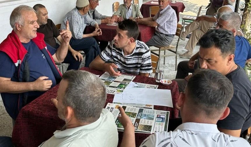 Köşk'te incir üreticilerine yeni sezon öncesi tebliğ bilgilendirmesi