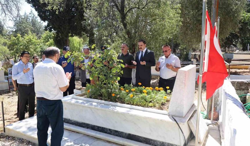 Şehit jandarma er Altun mezarı başında anıldı