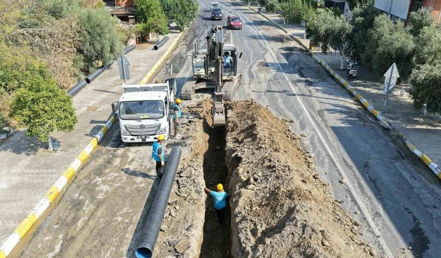 Aydın Büyükşehir Belediyesi'nden Bozdoğan'a altyapı yatırımı
