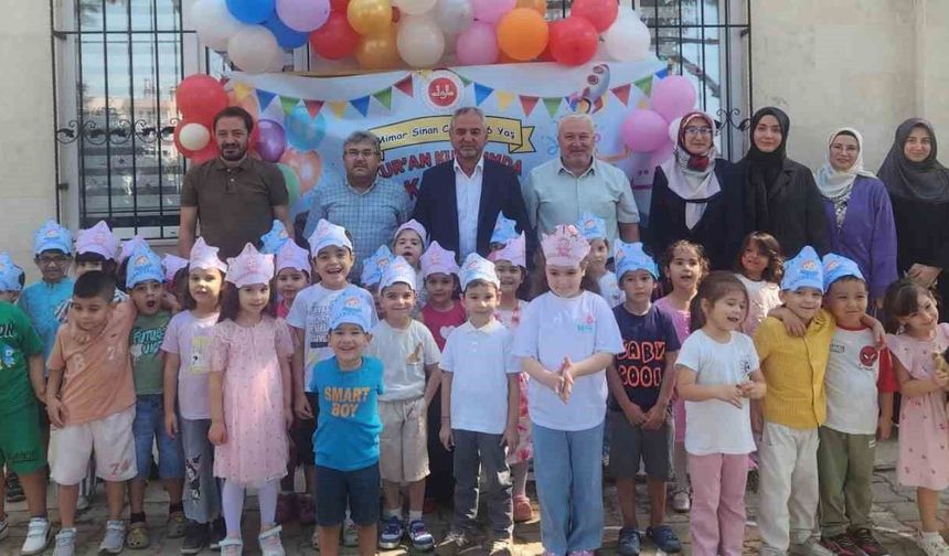 Aydın'da 4-6 yaş Kur'an kurslarında yeni eğitim dönemi başladı