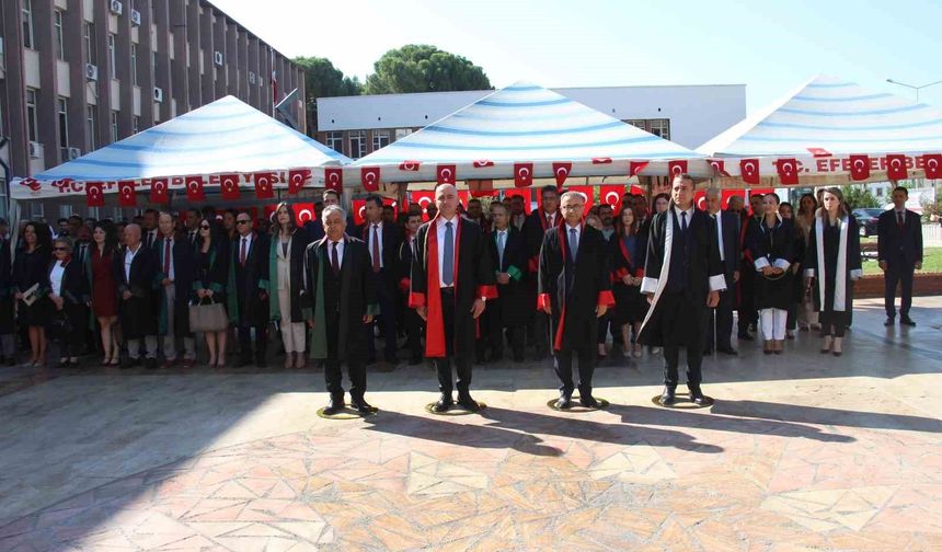 Aydın'da yeni adli yıl törenle başladı
