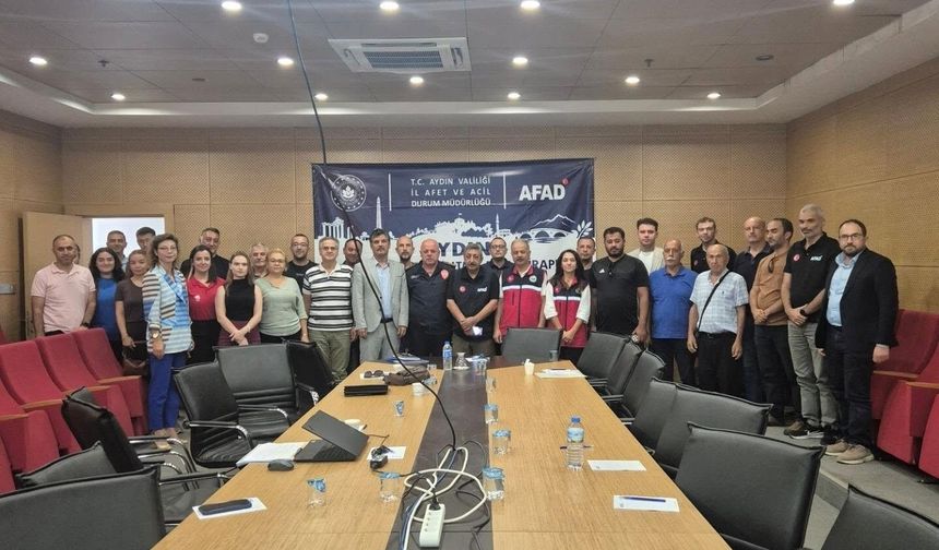 Aydın'ın meteorolojik afet riskleri masaya yatırıldı
