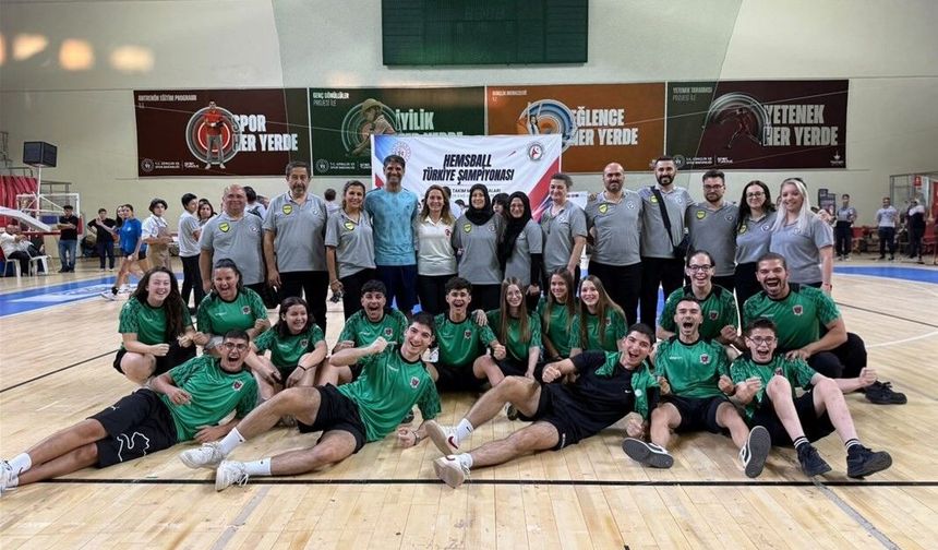 Aydınlı hemsball sporcularından Türkiye Şampiyonası'nda 24 madalya ve 7 kupa