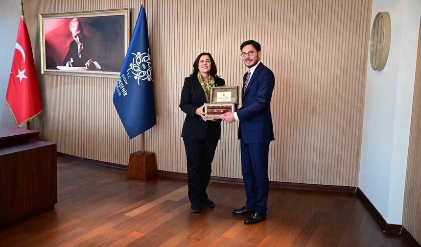 Başkan Çerçioğlu, Başkan Yazıcıoğlu'nu makamında ağırladı