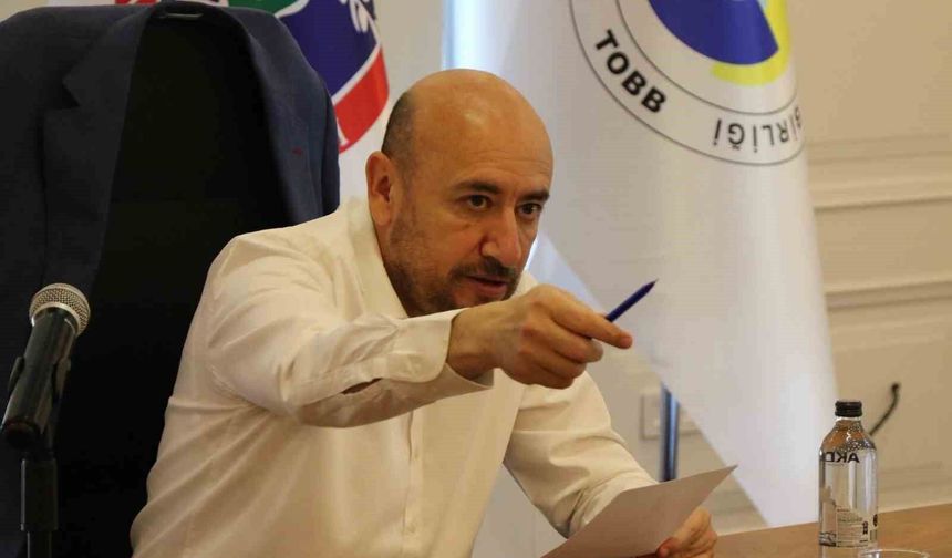 Başkan Ülken: 'Sanayideki daralmayı durdurmamız lazım'