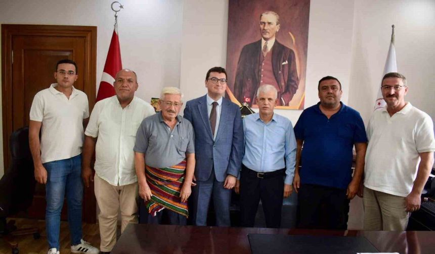 Bozdoğan Kaymakamı Sözen, Yılın Ahilerini kabul etti