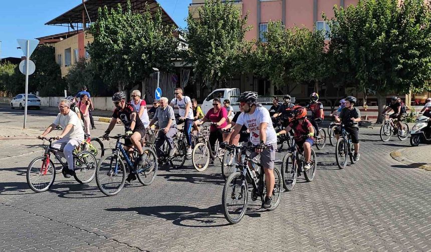 Çine'de 7'den 77'ye pedal çevrilecek