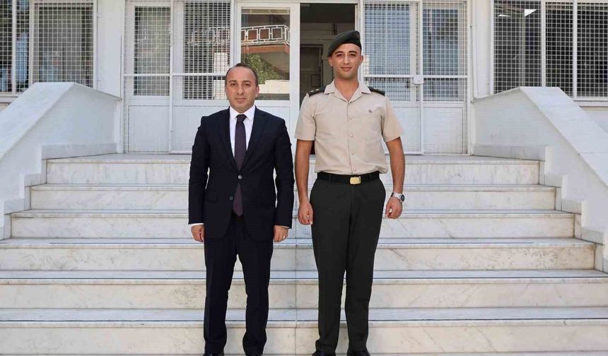 Kaymakam Erdoğan, Çınar'a yeni görevinde başarı diledi