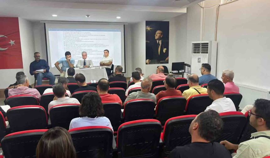 Köşk'te okul müdürleri yeni eğitim yılı için toplandı