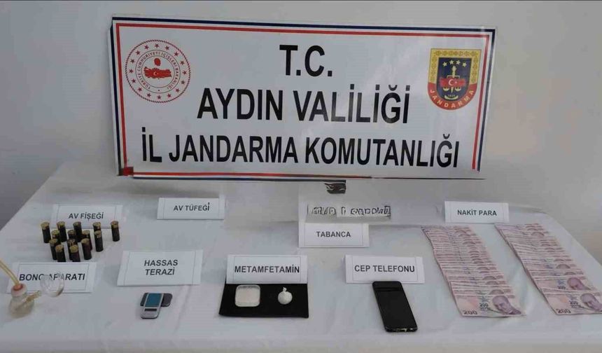 Uyuşturucu imal ve ticareti yapılan adrese baskın